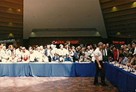 Boris Spassky, former  world champion, visited Toronto in 1982 at the invitation of Roman Pelts